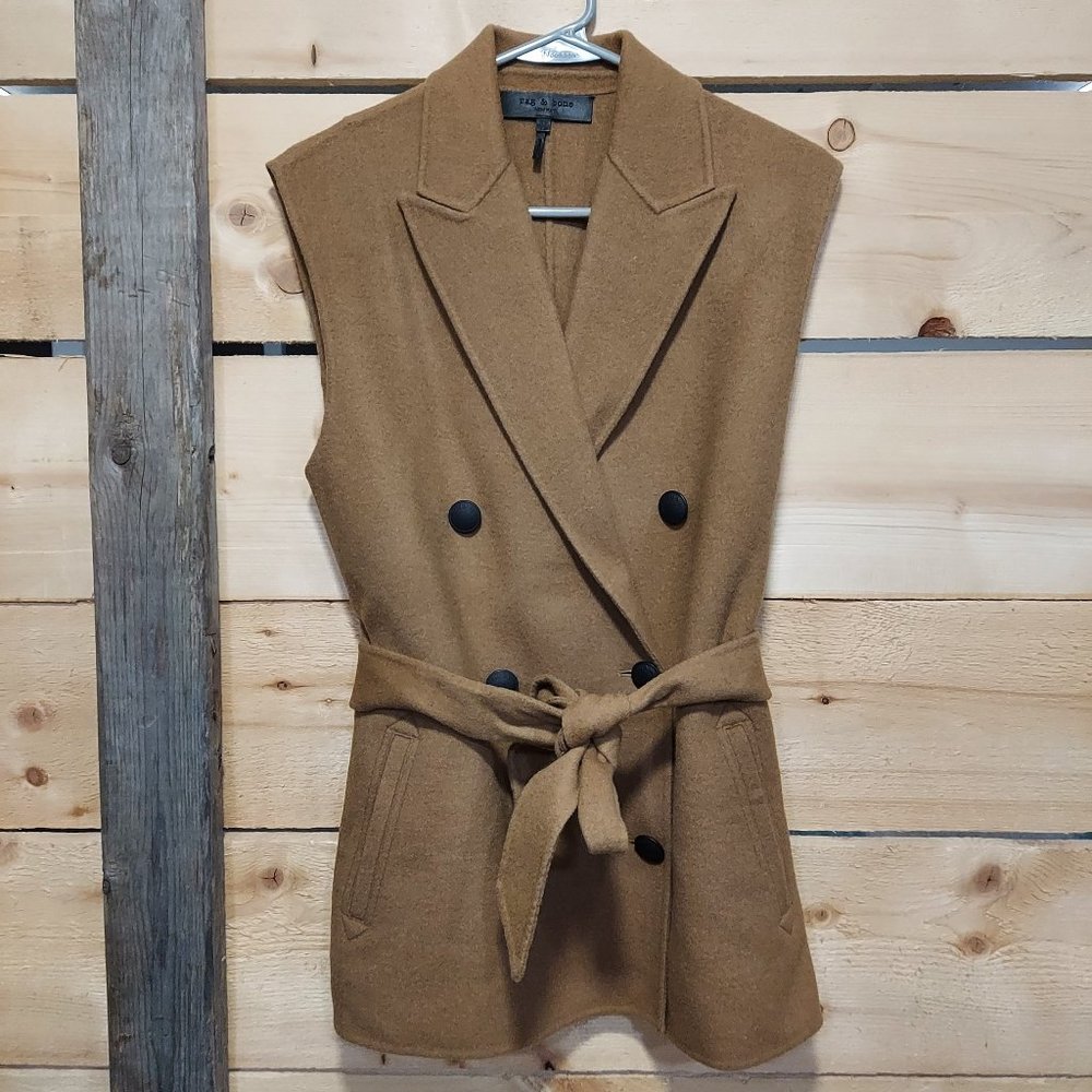 Rag & Bone Pearson Wool Vest